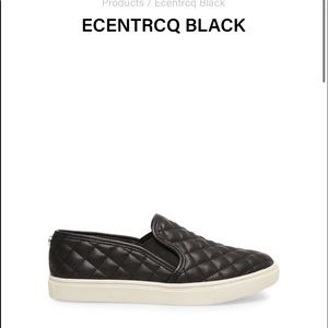 Steve Madden Black Pulsar Slip-on Tennis Shoe Size 10